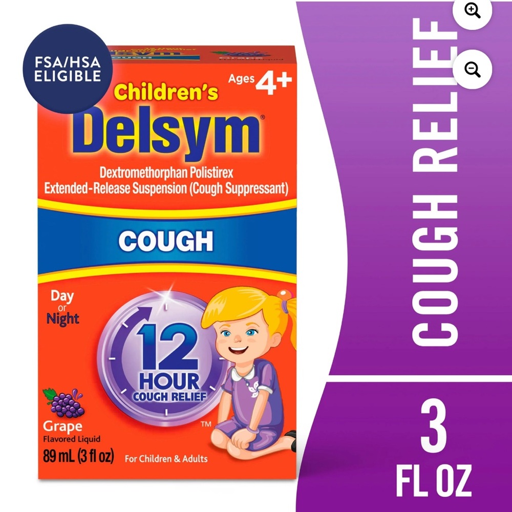 Children's Delsym Cough Relief - Grape